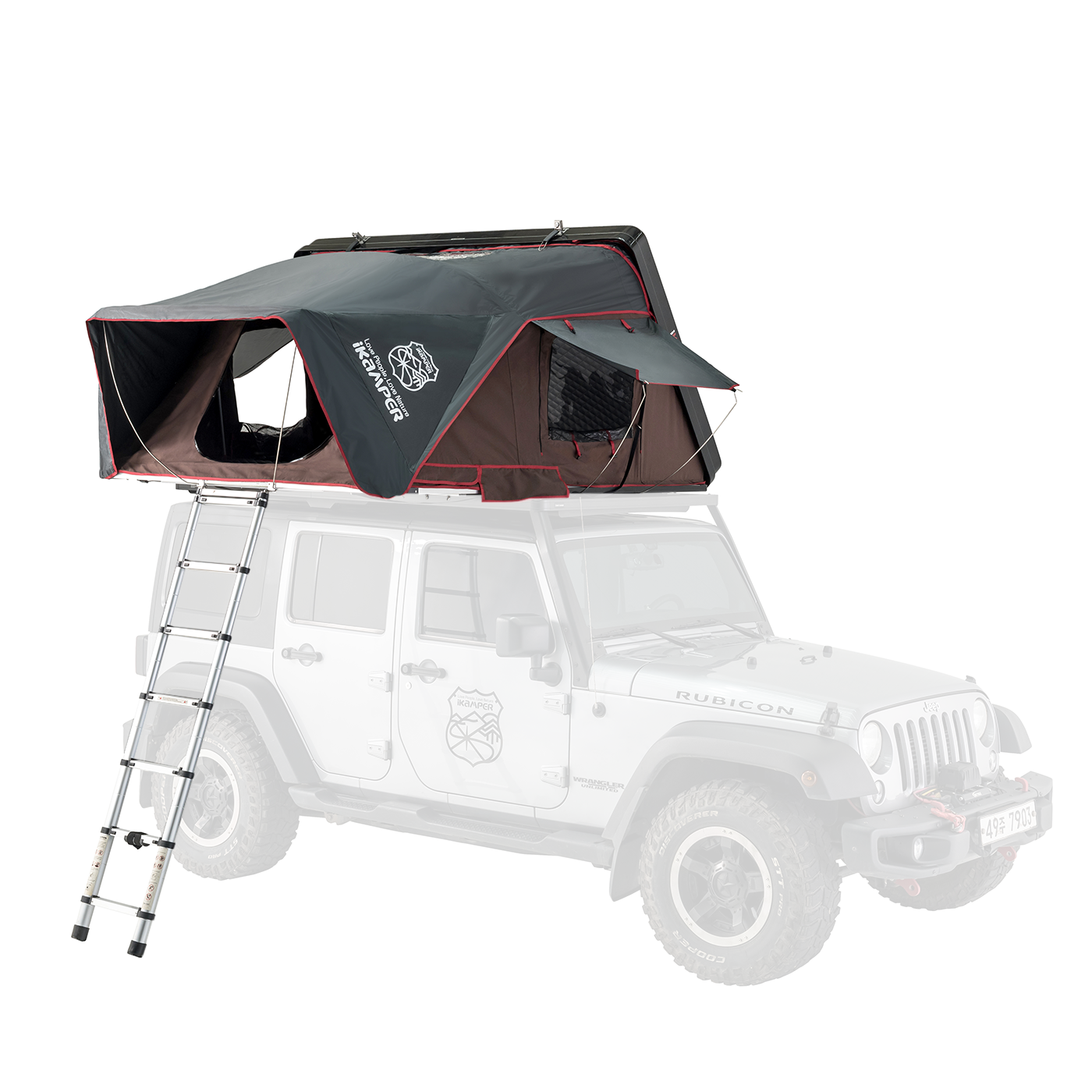 Ikamper Dachzelt Skycamp 2.0 Hartschale bis 4 Personen