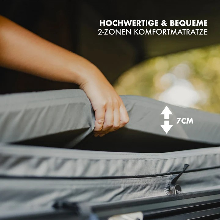 Naturbummler Dachzelt Alu-Light XL - bis 2 Personen