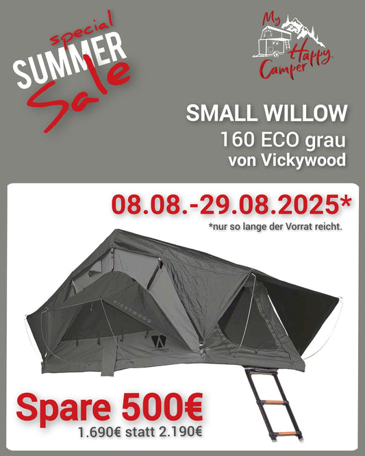 Vickywood Klapp-Dachzelt SMALL WILLOW - bis 2 Personen