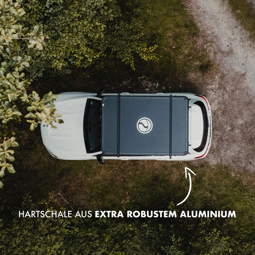 Naturbummler Dachzelt Alu-Light XL - bis 2 Personen