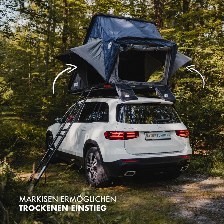 Naturbummler Dachzelt Alu-Light XL - bis 2 Personen