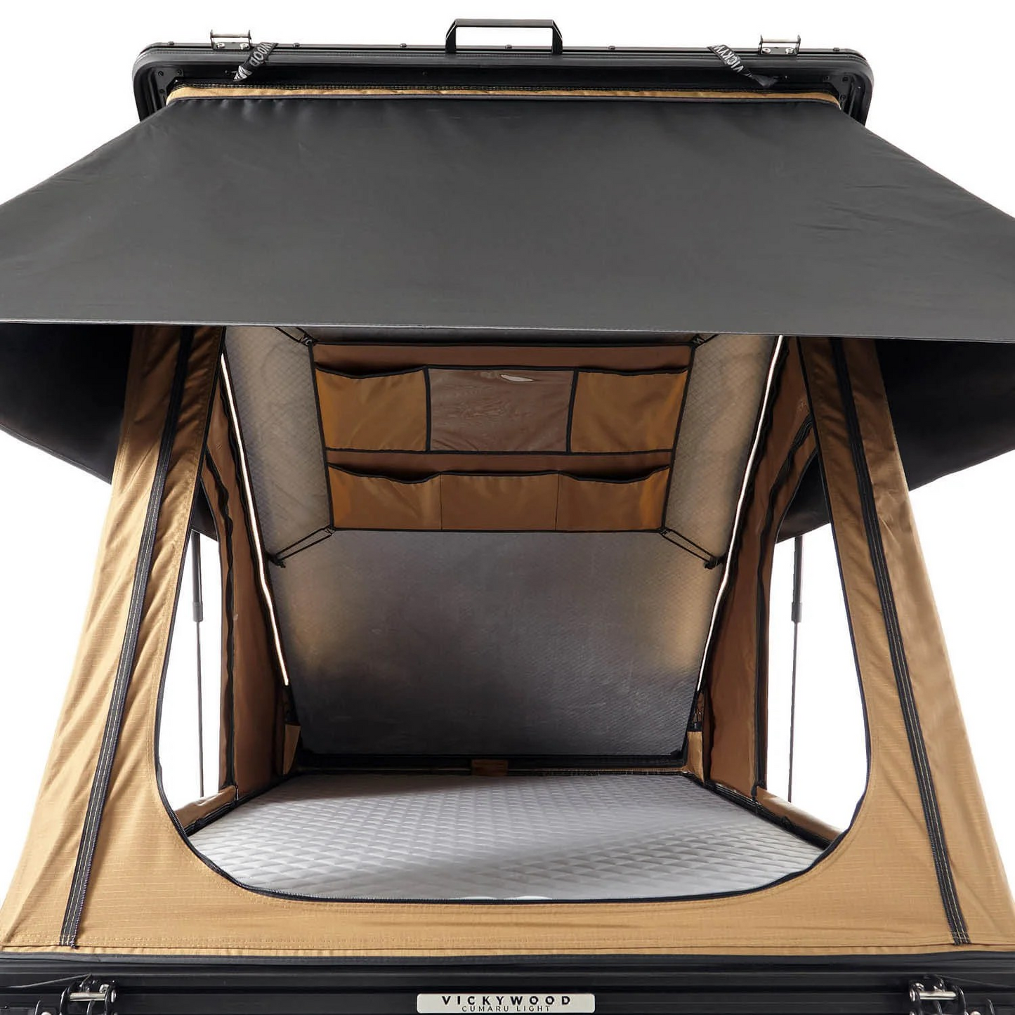 Vickywood Alu Triangle Hartschalen Dachzelt CUMARU LIGHT  ECO - bis 2 Personen