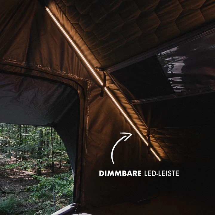 Naturbummler Dachzelt Alu-Light XL - bis 2 Personen