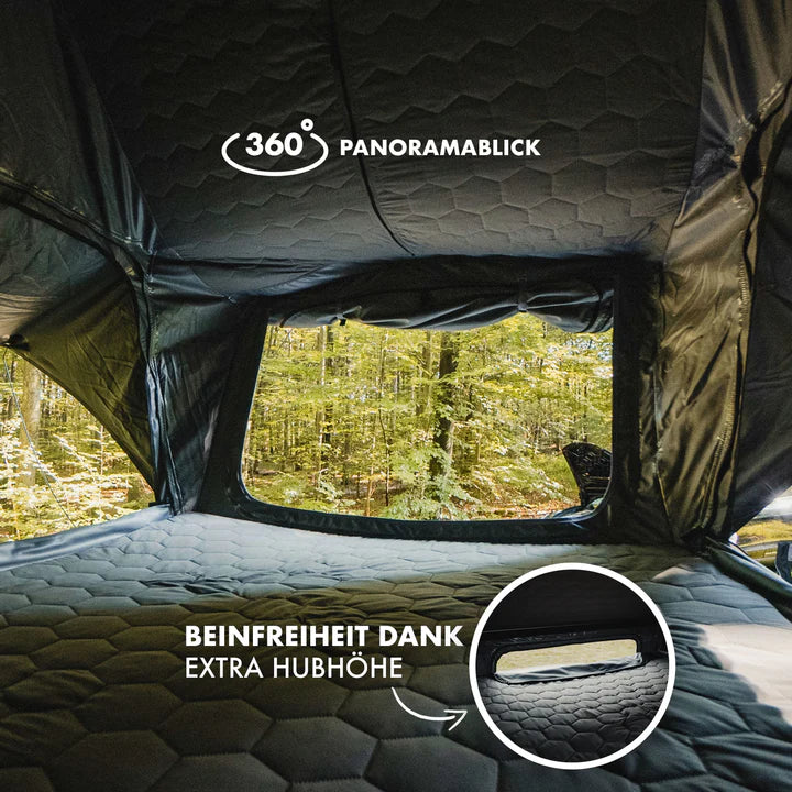 Naturbummler Dachzelt Alu Kraftkiste 2.0 - bis 2 Personen
