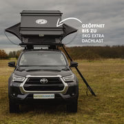 Naturbummler Dachzelt Alu Kraftkiste 2.0 - bis 2 Personen