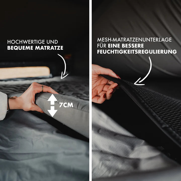 Naturbummler Dachzelt Alu Kraftkiste 2.0 - bis 2 Personen
